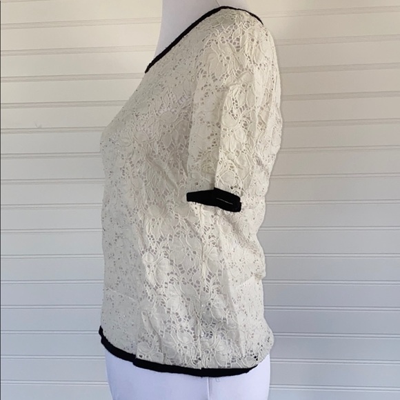 Lace blouse Forever 21 Size Medium - Picture 3 of 7